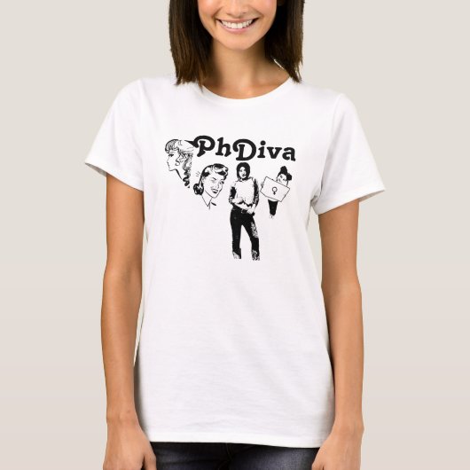 PhDiva Tシャツ (正面)