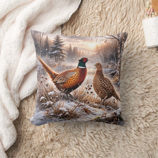 Pheasant  クッション (ブランケット)