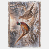 Pheasant  スローブランケット (正面縦)