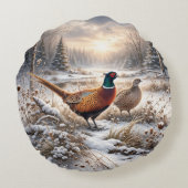 Pheasant ラウンドクッション (裏面)