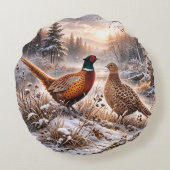 Pheasant ラウンドクッション (裏面)