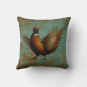 Pheasant cushion - Pheasant strutting his stuff! クッション (裏面)