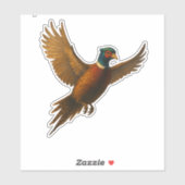 Pheasant Cut-out Sticker シール (シート)