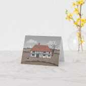 Pheasant Farmhouse カード (黄色い花)