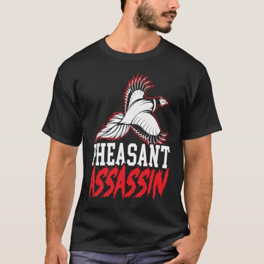 Pheasant Hunter Pheasant Hunting Bird Hunt  3 Tシャツ (正面)