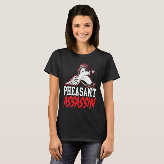 Pheasant Hunter Pheasant Hunting Bird Hunt  3 Tシャツ (正面フル)