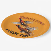 Pheasant Hunting  ペーパープレート (アングル)