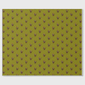 Pheasant on sage Christmas gift wrapping paper ラッピングペーパー (フラット)