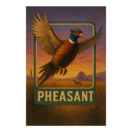 Pheasant Poster ポスター