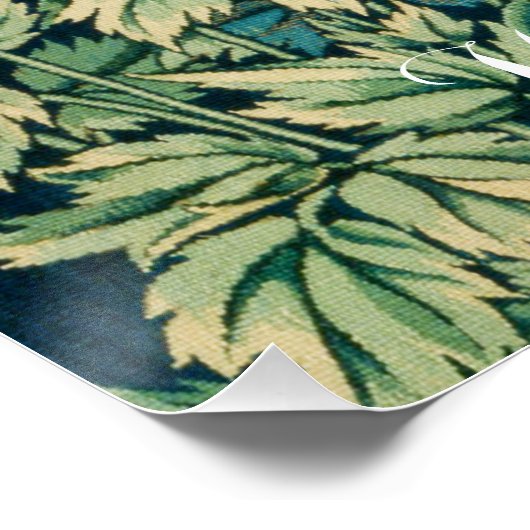 Pheasant Tapestry - William Morris ポスター (コーナー)