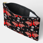 Pheasants Peacock Art アクセサリーポーチ (見開き)