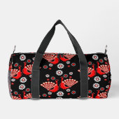 Pheasants Peacock Art ダッフルバッグ (裏面)