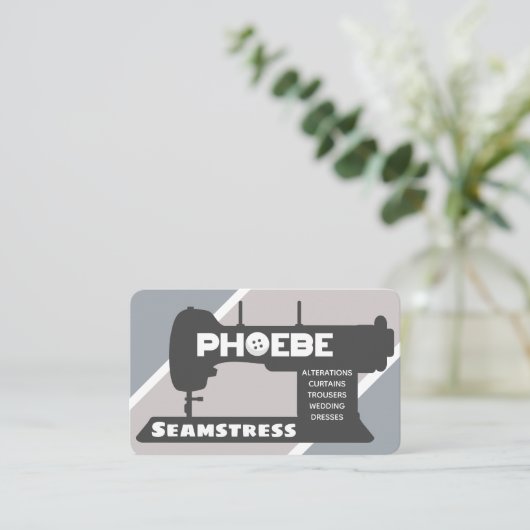 Phebe Seamstress名刺 名刺 (スタンド正面)