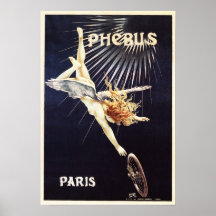 PHEBUS CYCLES 1896 Paris Old フランスのアールヌーボー