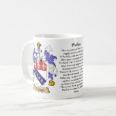 Phelan、起源、意味および頂上 コーヒーマグカップ (正面左)