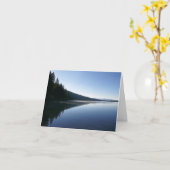 Phelps Lake II at Grand Teton National Park カード (黄色い花)