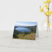 Phelps Lake III at Grand Teton National Park カード (黄色い花)