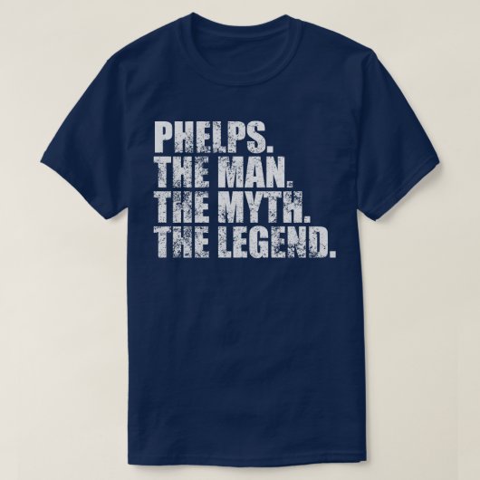 PhelpsPhelpsファミリー名Phelps姓Phelps S Tシャツ (デザイン正面)