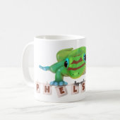 Phelsuma （ちょうどあなたが知っている） コーヒーマグカップ (正面左)