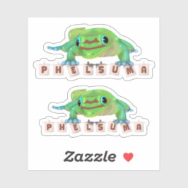 Phelsuma (ちょうどあなたが知っている) シール