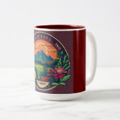 PHENO BANK,シュルレアル,種子,植物 ツートーンマグカップ (正面右)