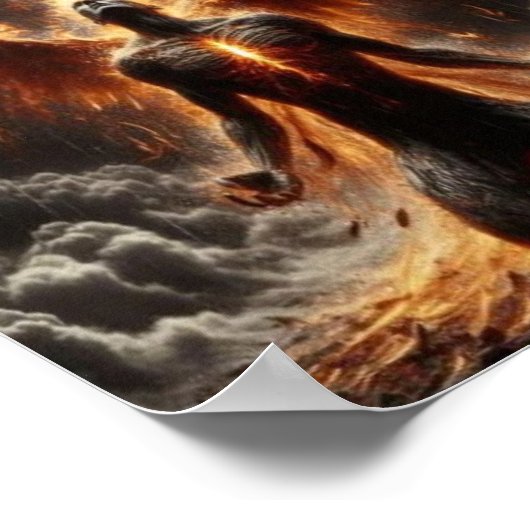 Pheonix Rising Internal Fireポスター ポスター (角)