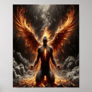 Pheonix Rising Internal Fireポスター ポスター