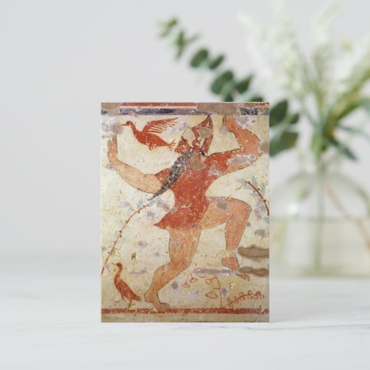 Phersu踊り ポストカード (スタンド正面)