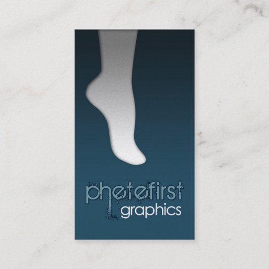 Pheteの最初グラフィックの名刺 名刺 (正面)