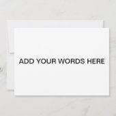 Phew! 最後に、卒業! 案内状 (裏面)