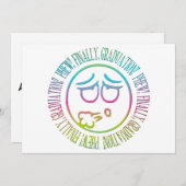 Phew! 最後に、卒業! 案内状 (正面/裏面)