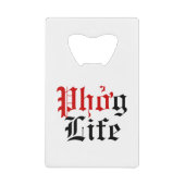 Phgởライフ クレジットカード栓抜き (正面)