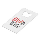 Phgởライフ クレジットカード栓抜き (正面アングル)