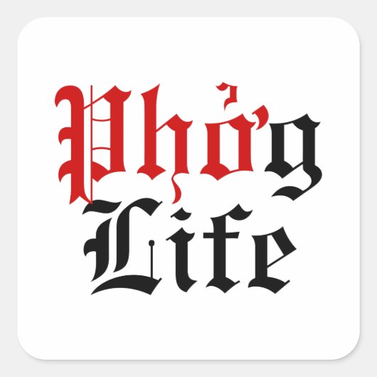 Phgởライフ スクエアシール (正面)