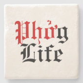 Phgởライフ ストーンコースター (正面)