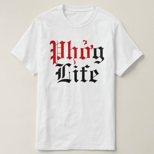 Phgởライフ Tシャツ (デザイン正面)