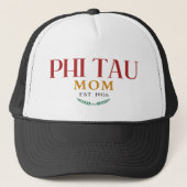 Phi Tau Mom Trucker Hat – EST. 1906 キャップ (正面)