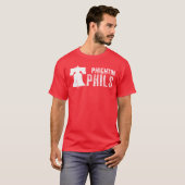 phightinのphilsのTシャツ Tシャツ (正面フル)