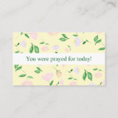 Phil. 4:13 I can do all things Scripture Card 名刺 (裏面)