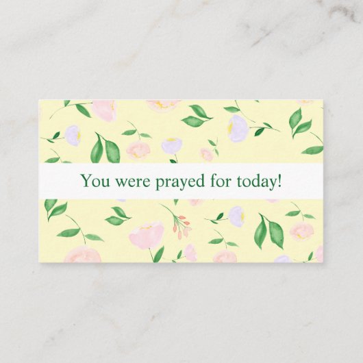 Phil. 4:13 I can do all things Scripture Card 名刺 (裏面)