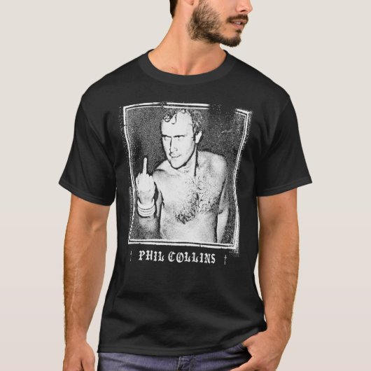 Phil Collins T-ShirtPhil Collins __ Punksthetic Fa Tシャツ (正面)