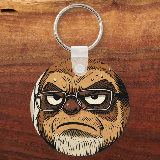Phil Elmore Agitated Sloth Keychain キーホルダー (裏面)