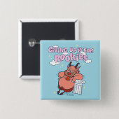 Phil - Giving Up is for Rookies Button 缶バッジ (正面&裏面)