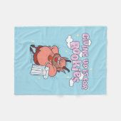 Phil - Giving Up is for Rookies Fleece Blanket フリースブランケット (正面(横))