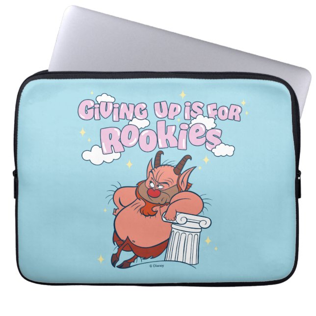 Phil - Giving Up is for Rookies Laptop Sleeve ラップトップスリーブ (正面)