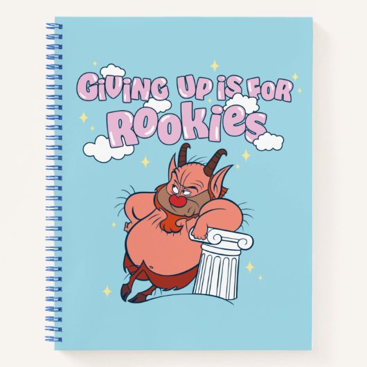 Phil - Giving Up is for Rookies Notebook ノートブック (正面)