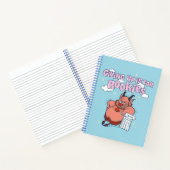 Phil - Giving Up is for Rookies Notebook ノートブック (内部)