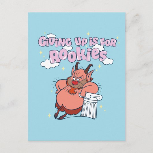 Phil - Giving Up is for Rookies Postcard ポストカード (正面)