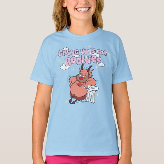 Phil - Giving Up is for Rookies T-Shirt Tシャツ (正面)