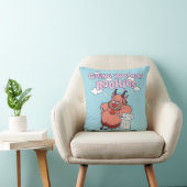 Phil - Giving Up is for Rookies Throw Pillow クッション (椅子)